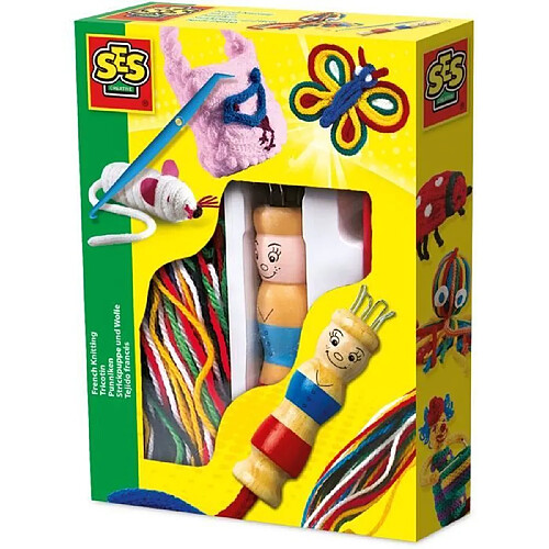 Ses creative coffret tricotin bois