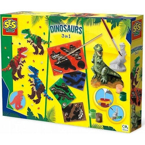 Ses creative coffret dinosaures 3 en 1
