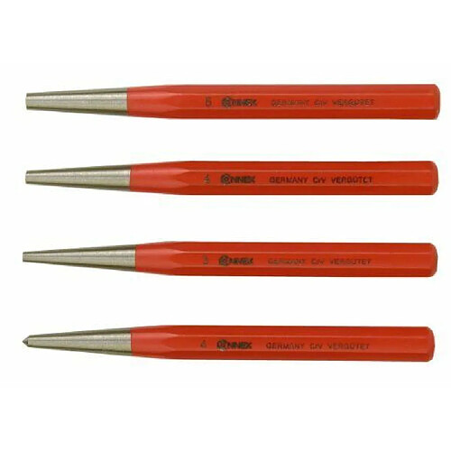 Connex coffret jeu de pointes de centrage - 4 pièces