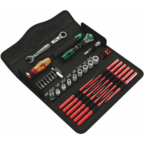 Wera Coffret tournevis électricien - Graphite