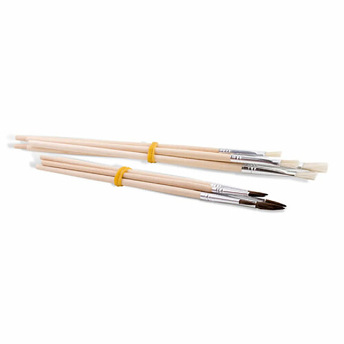 Primo lot de 10 pinceaux peinture