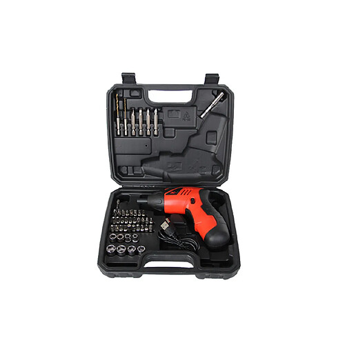 Tournevis sans fil coffret outils - 45 pièces