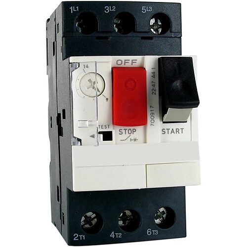Disjoncteur moteur 6-10a associé pour coffret panorama - DMT10 - CCEI
