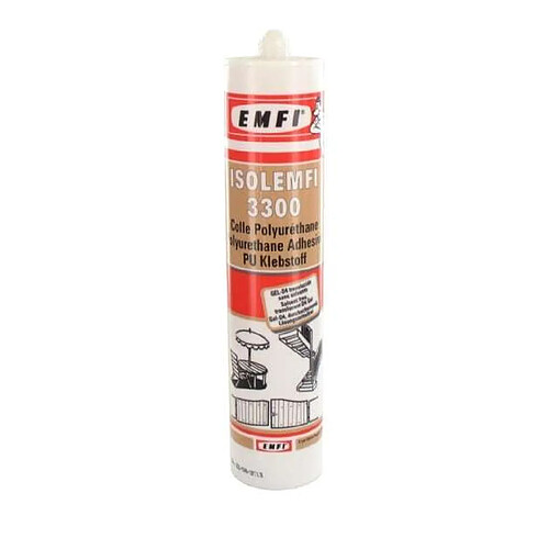 Emfi colle polyuréthane bois - Blanc