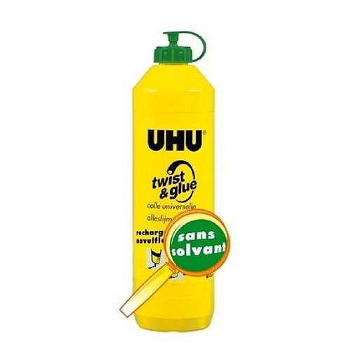 Uhu colle Twist & Glue recharge - Transparent