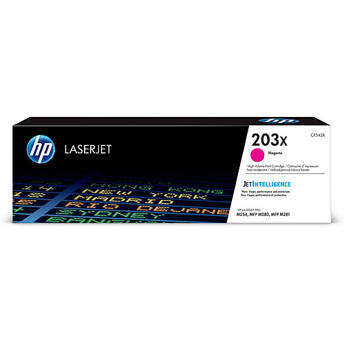 HP 203X Magenta Toner LaserJet Grande Capacité