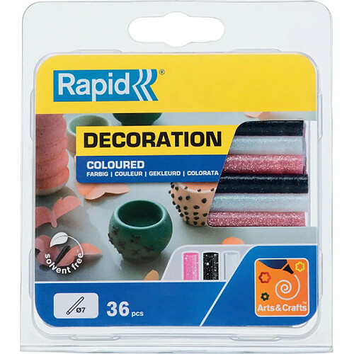 Rapid Bâtons de colle thermofusible - Blanc