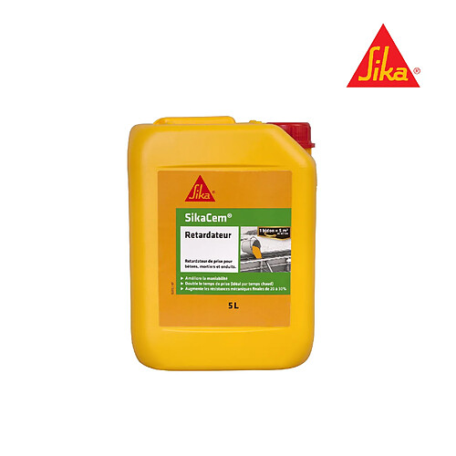 Sika SikaCem Retardateur béton - Jaune
