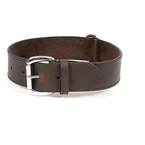 Gloria - Collier pour Chien Marron 85 x 4 cm