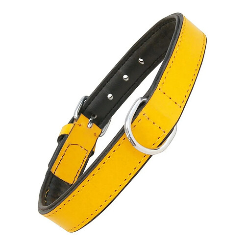 Collier pour Chien Gloria - Rembourré - Jaune