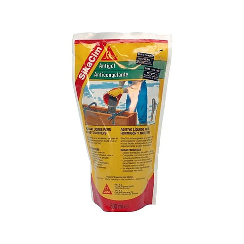 Sika Antigel accélérateur béton - Marron