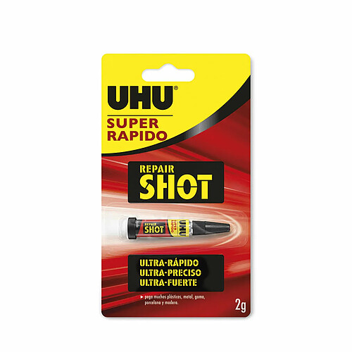 Uhu colle cyanoacrylate tube - Transparent