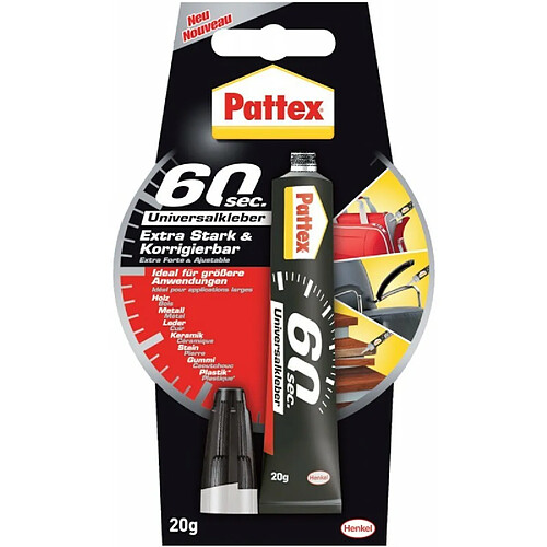 Pattex Colle 60 sec - Transparent