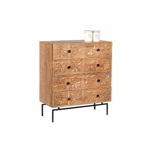 BOIS & CHIFFONS Commode 4 tiroirs - Manguier Sculture