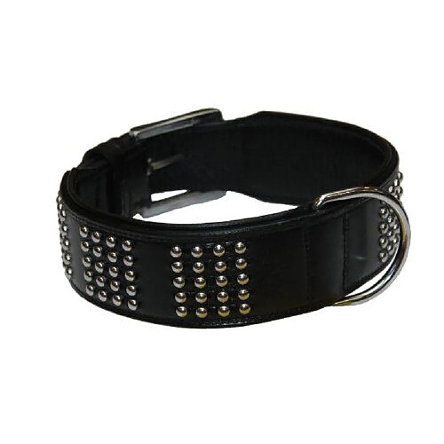 Nobby Vinto Collier en cuir Noir
