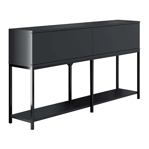 Hanah Home Console Lord anthracite et noir