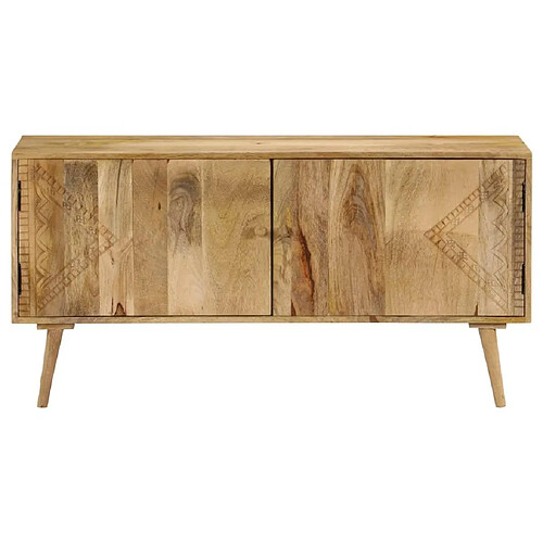 Helloshop26 Buffet bois de manguier - 120 cm