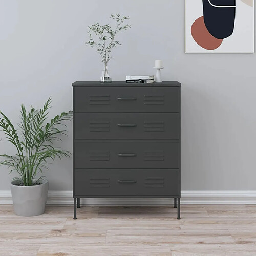 vidaXL Commode - Anthracite