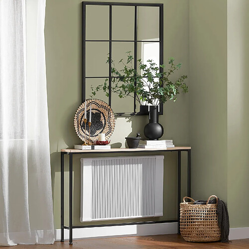 SoBuy Table Console FSB19-XL-Z - Métal et MDF