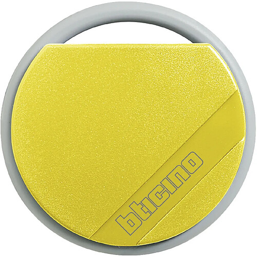 Bticino 348206 - Badge de proximité résident jaune