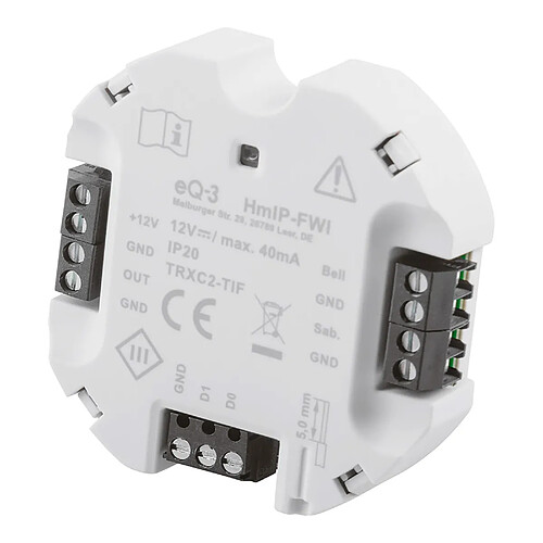 HOMEMATIC IP Wiegand Schnittstelle
