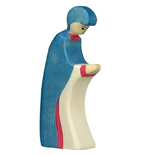 Holztiger figurine Marie crèche de Noël