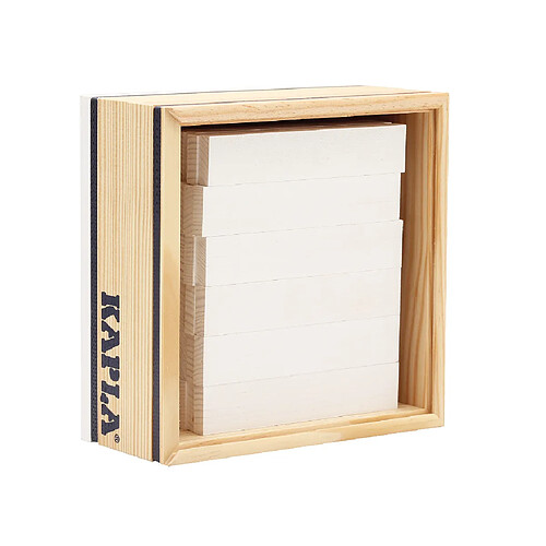 Kapla coffret 40 planchettes - Blanc