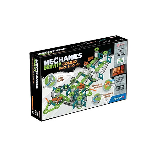 Geomag jeu de construction Mechanics Race & Loop