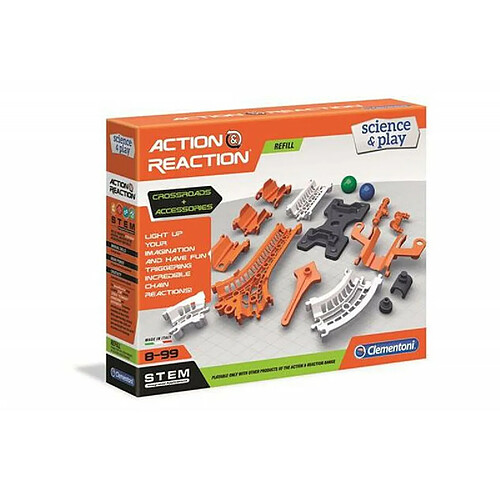 Clementoni Action Réaction jeu de construction - Multicolore