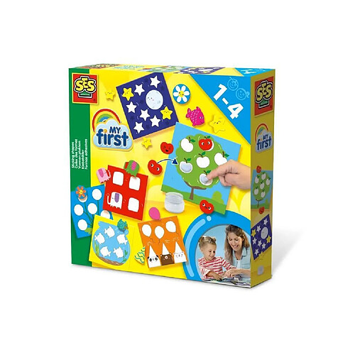 Ses creative kit formes autocollantes - Noir