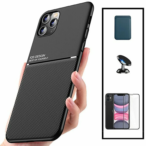 PHONECARE Kit Coque Magnétique Lux pour iPhone 13 Pro - Bleu