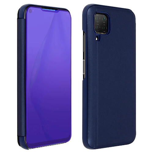 Avizar Étui Huawei P40 Lite Miroir - Bleu Nuit