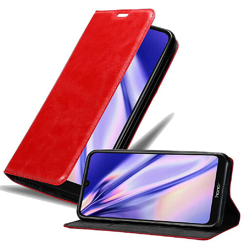 Cadorabo Coque Portefeuille - Honor 8A - Rouge