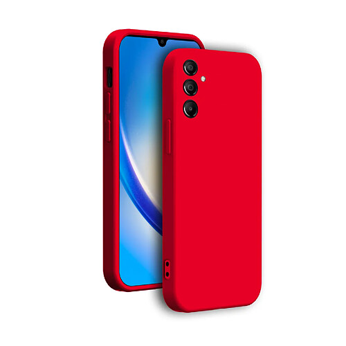 Bigben Coque Samsung Galaxy A34 - Rouge