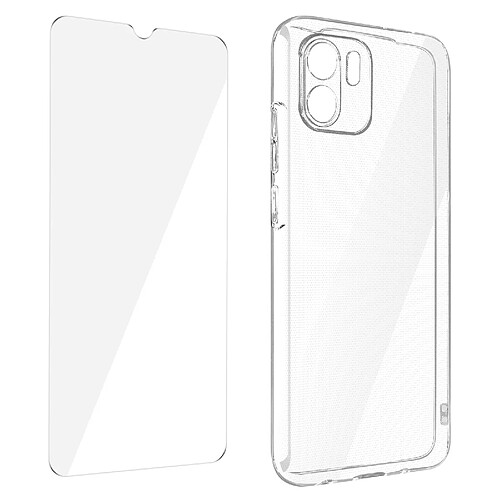 Avizar Xiaomi Redmi A1/A2 - Coque et Verre Trempé