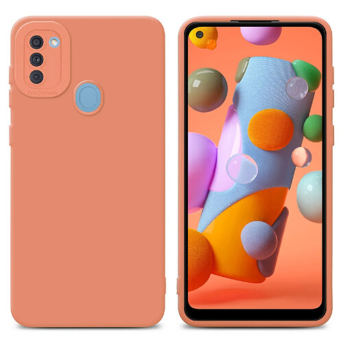Cadorabo Coque Orange Samsung Galaxy A11 / M11