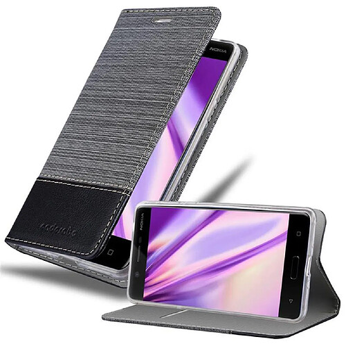 Cadorabo Coque Nokia 5 2017 - Gris Noir