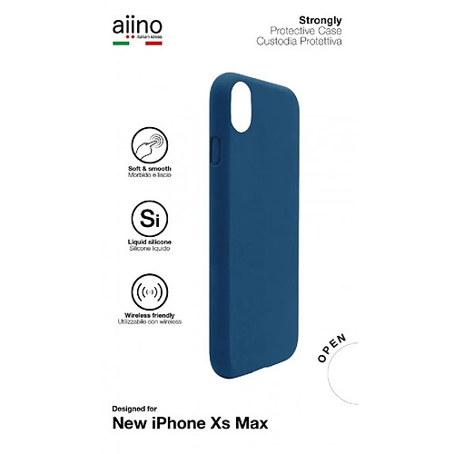 aiino Coque iPhone XS MAX Strongly Cases - Bleu