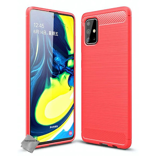 Htdmobiles Samsung Galaxy A71 - Coque rouge