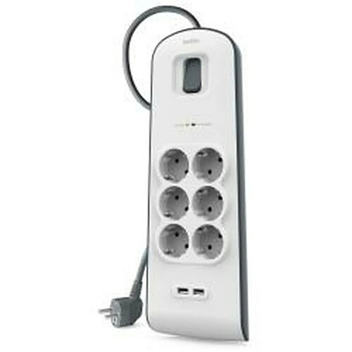 Belkin BSV604VF2M - Blanc