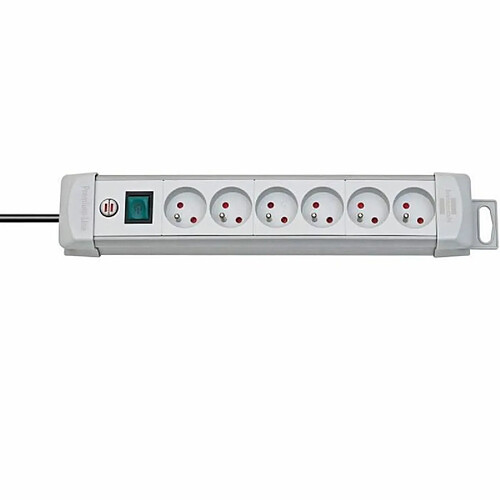 Brennenstuhl Multiprise 6 prises - Gris