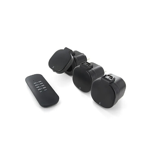 Chacon Set 3 mini prises étanches IP44