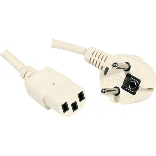 Abi Diffusion Abi_diffusion Cordon d’alimentation PC - Beige