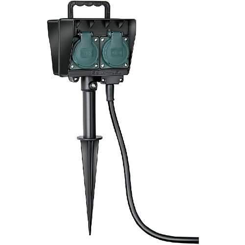 Brennenstuhl Prise de courant 4 voies - Noir