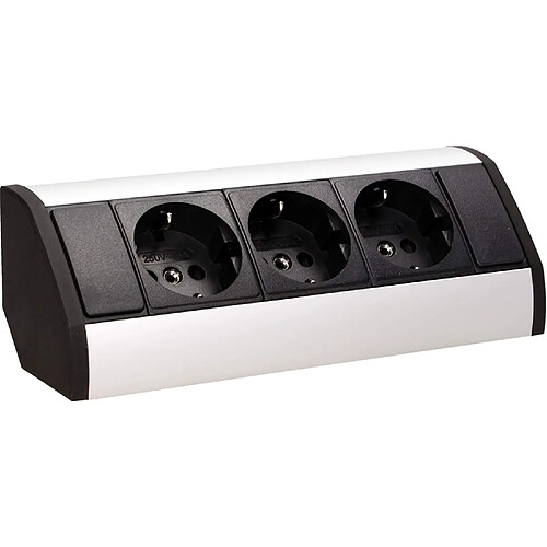 Orno GM-9001 multiprise d’angle - Noir