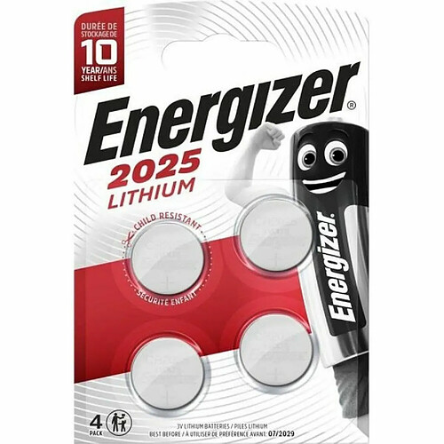 Energizer CR2025 - 4 unités