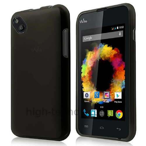 Htdmobiles HTD Mobiles Coque Gel Silicone Wiko Sunset 2 Noir