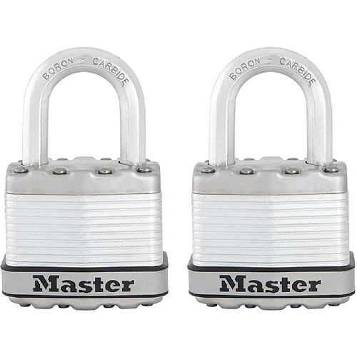 Master Lock Cadenas Excell 2 pcs