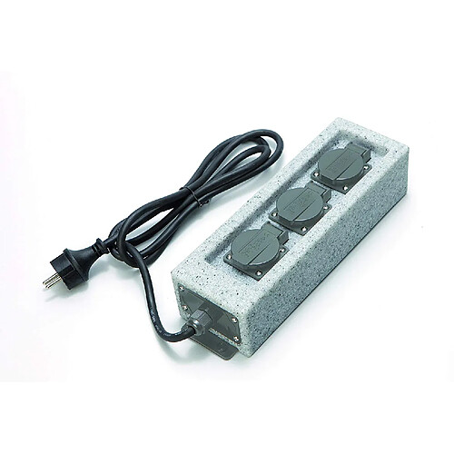 Unitec Pierre de jardin - 3 prises