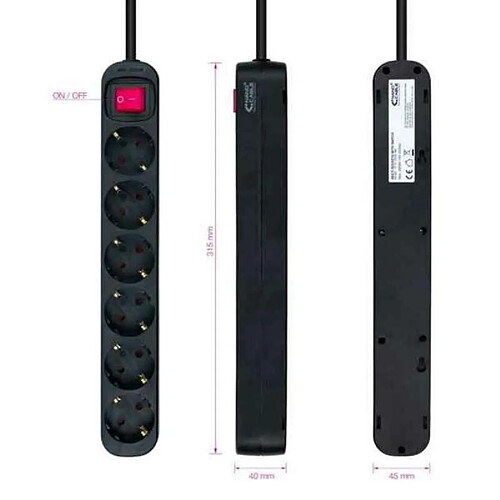 Nanocable 10.37.0006-BK - Noir